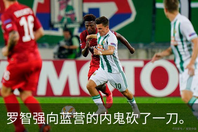 罗智强向蓝营的"内鬼"砍了一刀。